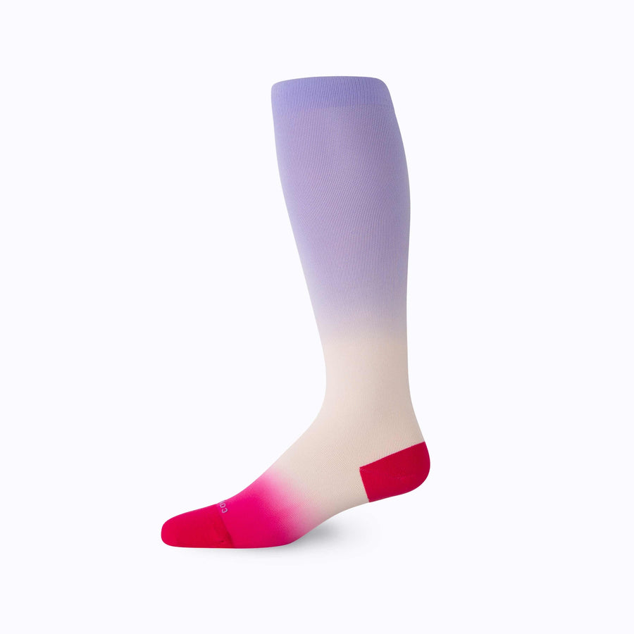 Knee-High Compression Socks - 3 Pack Ombre