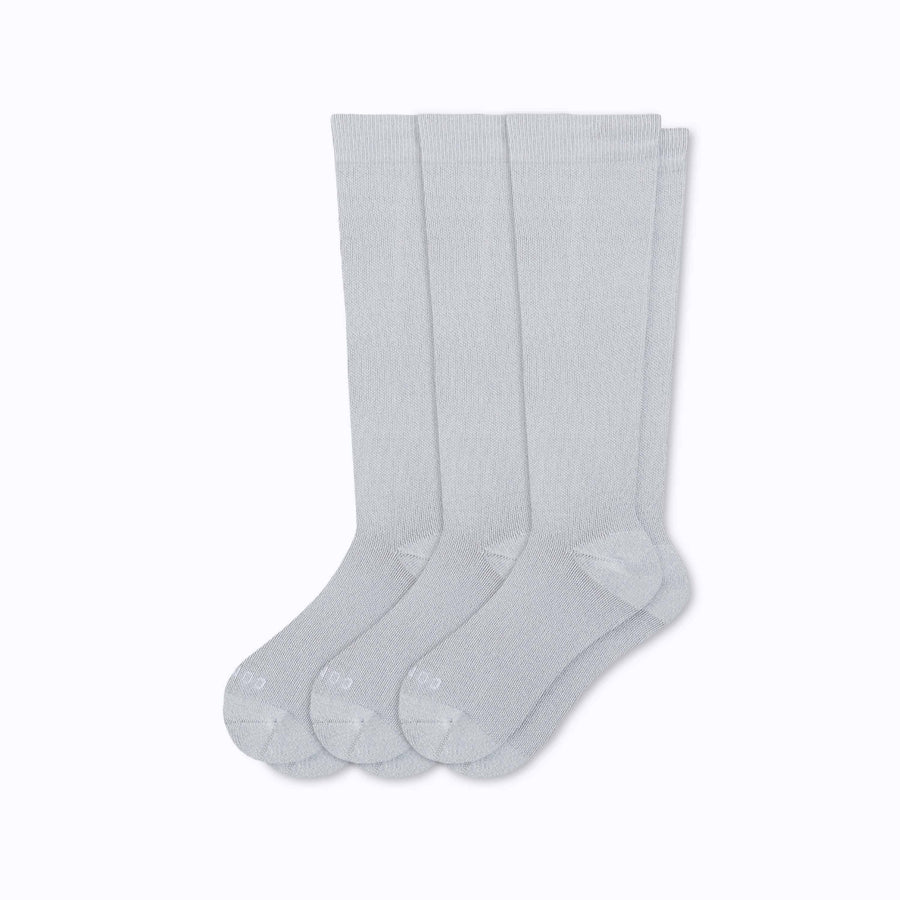 Knee-High Compression Socks - 3 Pack Solids