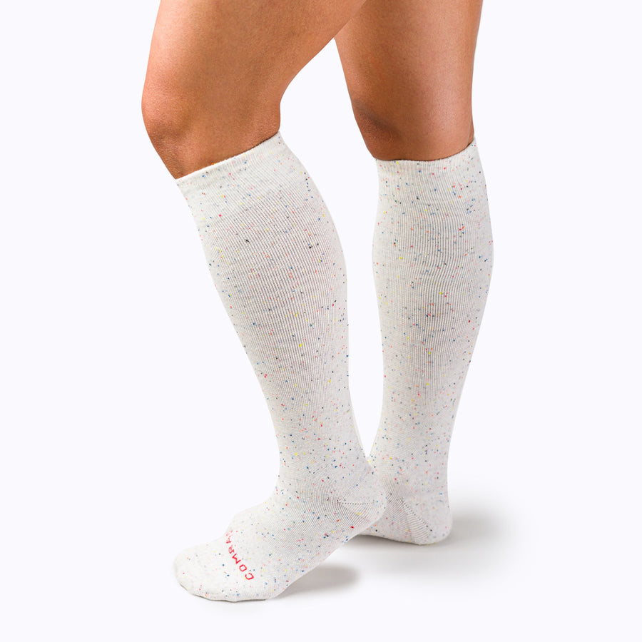 Recycled Cotton Compression Socks - 3 Pack