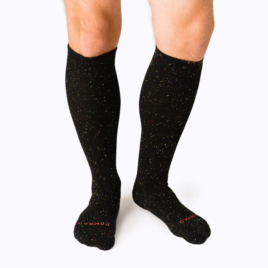 Recycled Cotton Compression Socks - 3 Pack