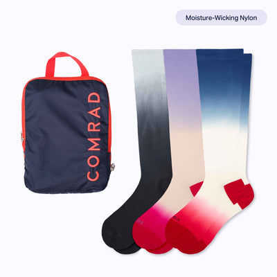 COMRAD  Everyday Compression Socks with Benefits For Men & Women