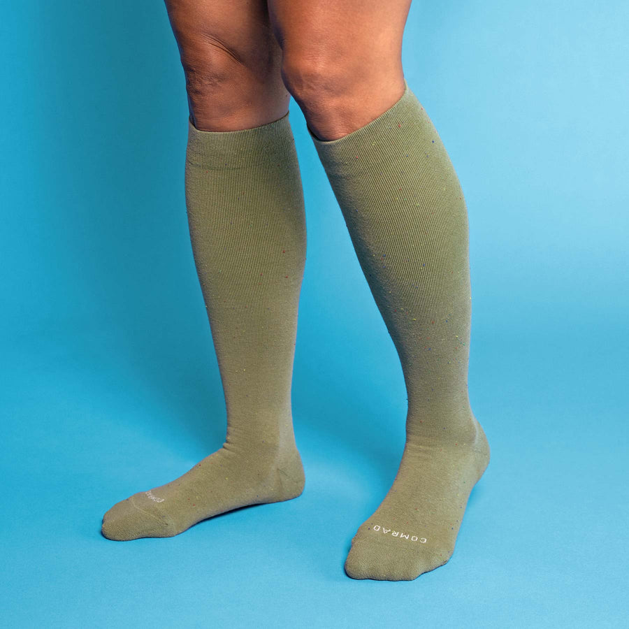 Recycled Cotton Compression Socks - 3 Pack