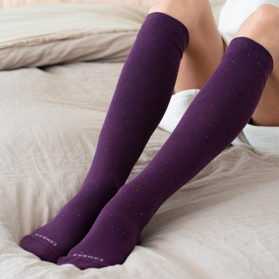 Recycled Cotton Compression Socks - 3 Pack