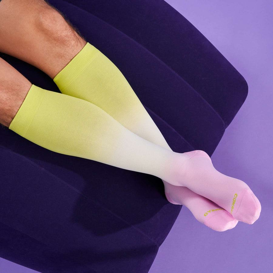 Knee-High Compression Socks – Ombre