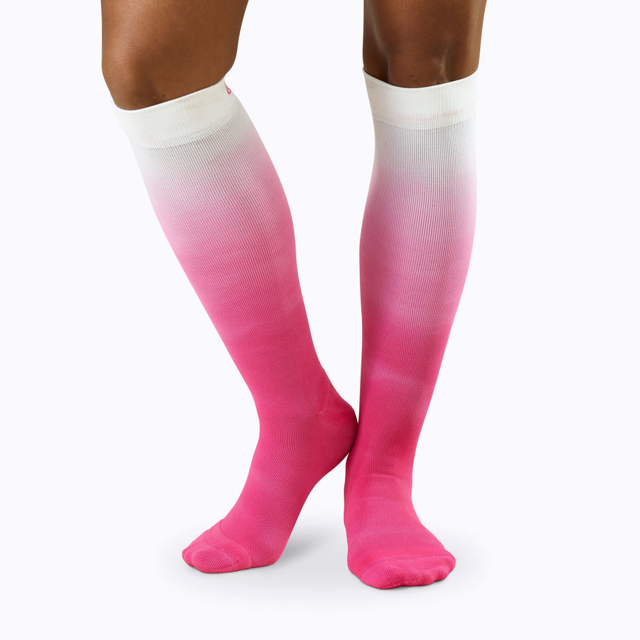 Knee-High Compression Socks - 3 Pack Ombre