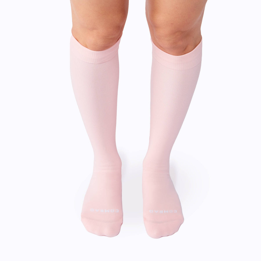 Knee-High Compression Socks - 4 Pack Solids