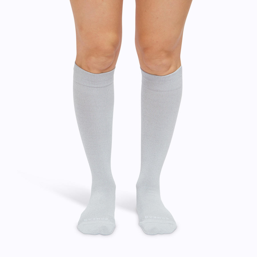 Knee-High Compression Socks - 4 Pack Solids