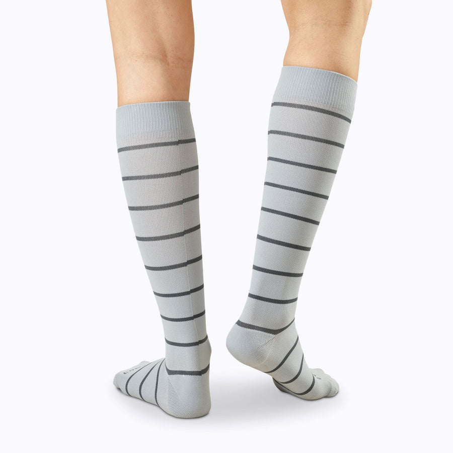 Knee-High Compression Socks - 4 Pack Stripes