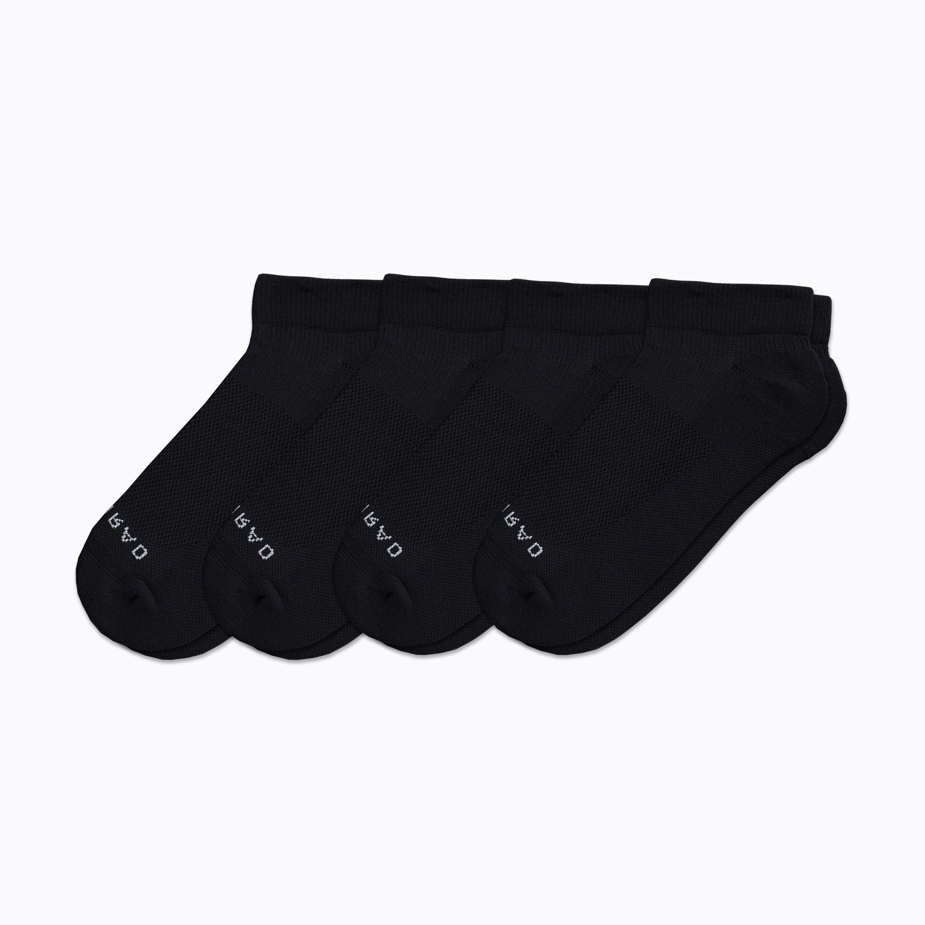 Men's Performance RS Ankle Socks - Black (4 Pack) – Piloti